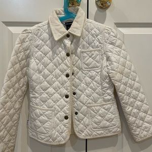 RALPH LAUREN Winter White Quilted Jacket!!